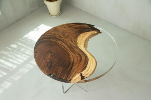 Round dining table epoxy resin tables meeting table conference table