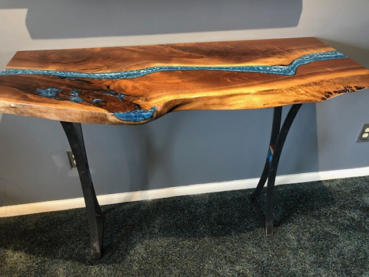 Console table Design Table Chest of drawers Handmade Epoxy Resin Tables