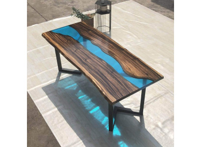 Coffee table River Table Solid Tables 100x50 River table Sea Waterfall