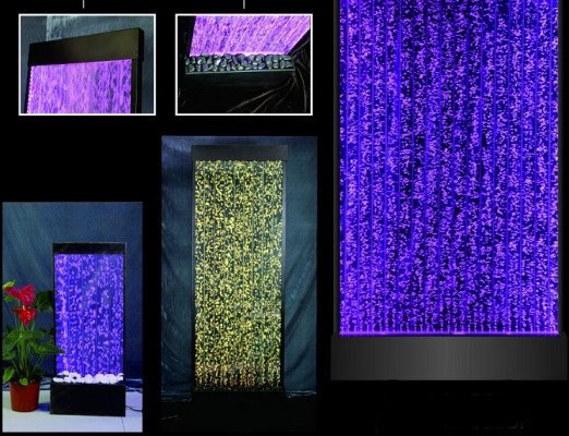 Partition Shelf Wardrobe Water Wall Column Walls Waterwall LED 120x200