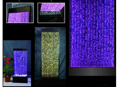 Partition Shelf Wardrobe Water Wall Column Walls Waterwall LED 120x200