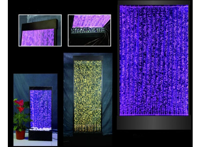 LED water wall wall panel with water bubbles designer water wall