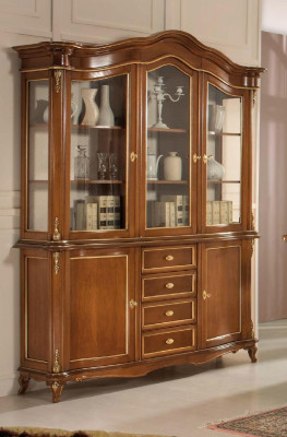 Display case Dining room Sideboard Wood Cabinets Furniture Living room Sideboard Glass Wardrobe