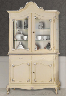 Display case Italian luxury furniture showcases dresser cupboard glass design wardrobe