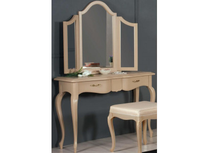 Dressing table with Mirror Bedroom Furniture Design Bedside table Stool 2pcs. new