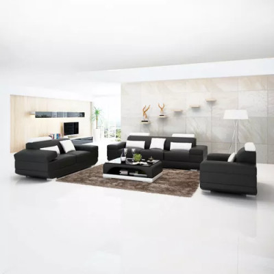 Modern Couch Sofa set 321 Seater Coffee table Leather sofa Sofa Living landscape