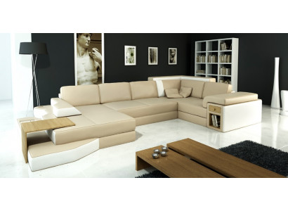 Comfort on a grand scale U-shaped corner sofa for the perfect living room