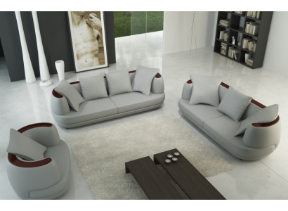 Leather Sofa USB Sofa Set 3+2+1 Couch Seat Upholstery Sofa Suite Set Sets