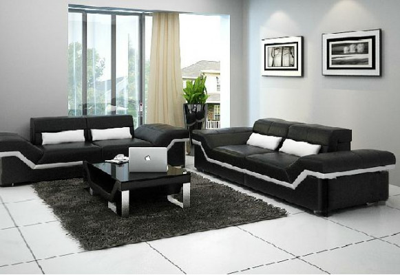 Leather Sofa USB Custom Made Sofa 3+3 Seater Design Sofa Upholstery Leather Suite