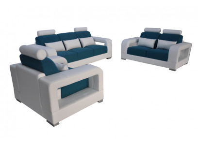 Sofa Couch Upholstery Living landscape Seat Furniture Set Suite 3+2+1 Sofas with USB