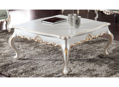 Coffee table Side table Living room Wood Tables Side Italy Style Table White