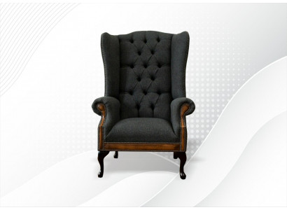 Chair 1x Living room Upholstered Chair TV Lounge Textile Seat Armchair