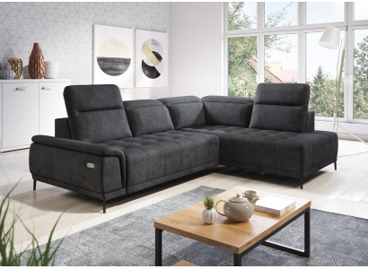 Automatic Corner sofa L-shape Couch Living landscape Suite Design Sofa Fabric