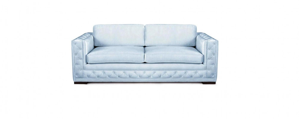 White Chesterfield Modern Design Couches Textile Sofa new Kreative Furniture 3 Seater