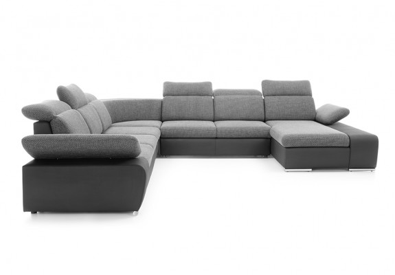 Corner sofa U-shape Corner sofa with sleeping function Corner sofa Living landscape Sofa Couch new