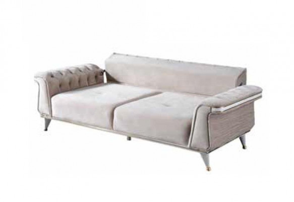 White Chesterfield Sofa Luxury Couch Frame Modern Furnishings sfurniture