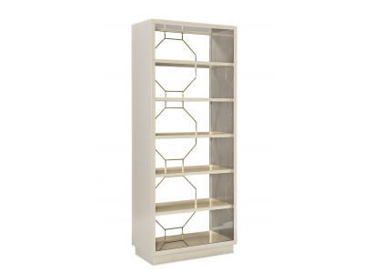 Shelf Divider Shelves Sideboard Display case stainless steel Wood Luxury Furnishings Furniture