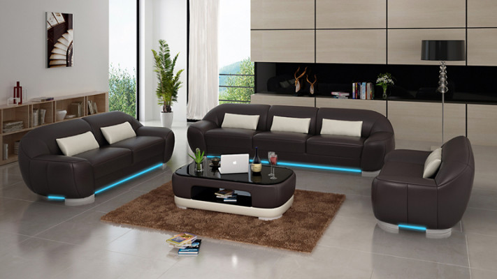 Leather sofa couch sofa set corner sofa corner suite design decor modern sofa