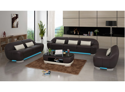 Leather sofa couch sofa set corner sofa corner suite design decor modern sofa