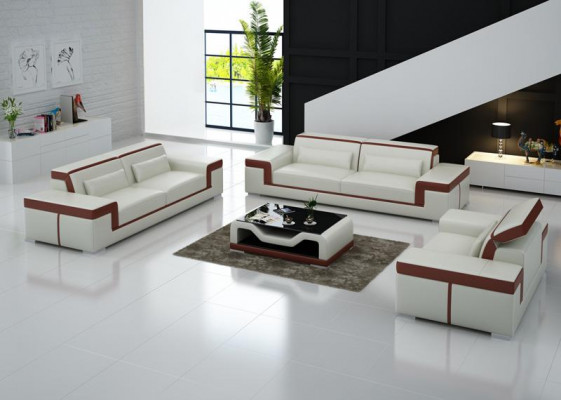 Sofa set Couch Upholstery Sofa 3+1+1 Complete Set Sets 3pcs.