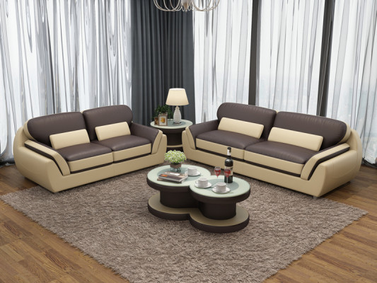 Leather sofa couch sofa set new 3+2 seater suite modern design sofa