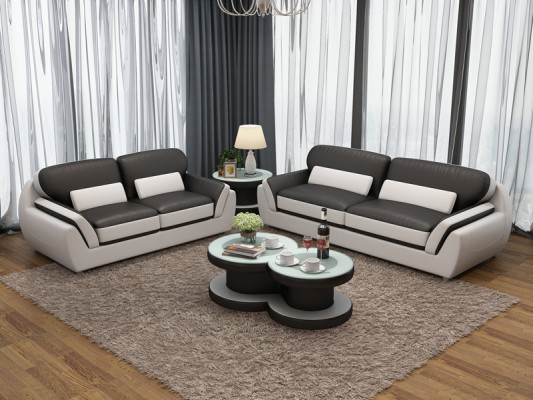 Leather sofa couch sofa set new 3+2 seater suite modern design sofa