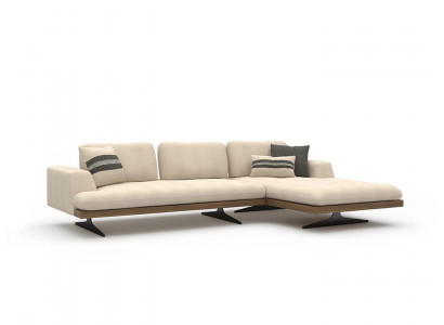 White Luxury Corner sofa L-shape Living room Modern Sofa Relax Designer Furnishings