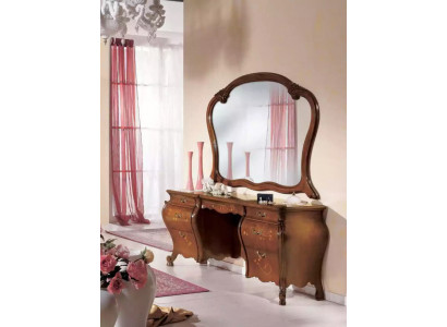 Dressing table set mirror bedroom furniture design 2 pieces