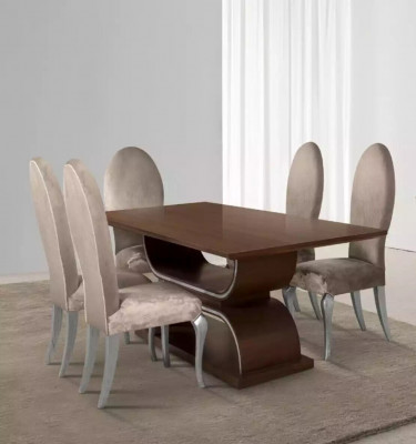 Dining set luxury dining table 4x chairs dining set table complete set 5 pieces