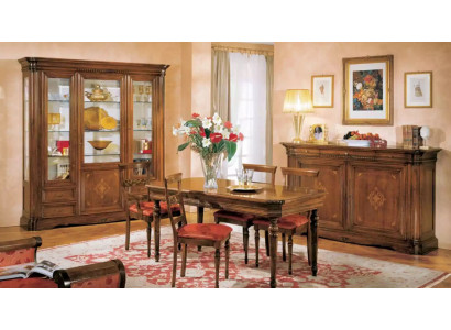 Dining table 4x Chairs Suite Dining set Sideboard Table Set Dining table 7 pieces