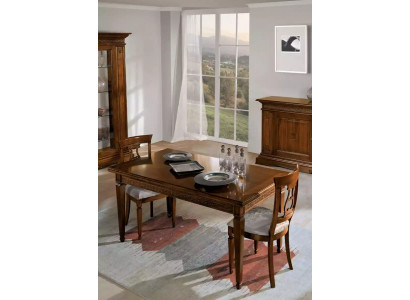 Complete Dining table 4x Chairs Dining room Set Ess Group Brown Table 5pcs