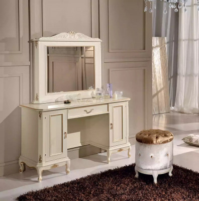 Chic white Chest of drawers Mirror Classic Furniture -Set from Sideboard Chests of drawers