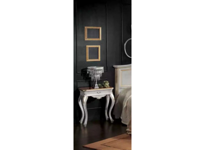 Bedside table Luxurious white bedroom furniture exclusive s design