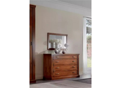 Chest of drawers with Mirror Luxury Furniture Style Modern Consoles Table Solid wood