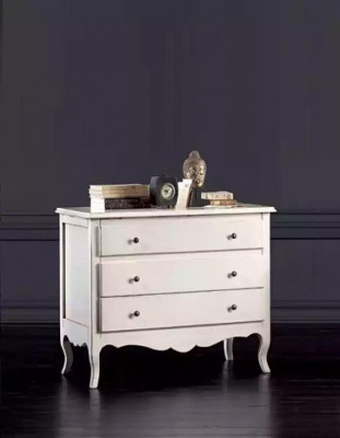 Italian Furniture Style White Chest of drawers Sideboard Designer Furniture Wood new