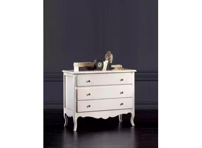 Italian Furniture Style White Chest of drawers Sideboard Designer Furniture Wood new