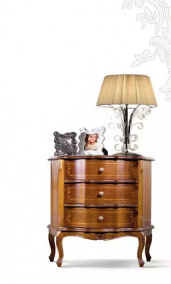 Classic Small Chest of drawers Wooden Furniture Luxury Designer Storage Bedroom