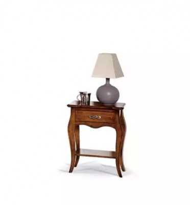 Bedroom Bedside table Classic Design Furniture Wood Luxury Brown new