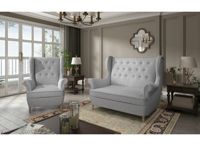 Chesterfield Couch Upholstery 2+1 Seater Upholstered furniture Couches Sofa set Sofas