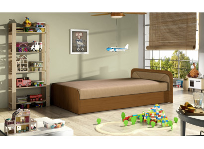 Children Room Upholstered bed Bed Beds Wood Sleeping Sofa Mattress 80x190cm new