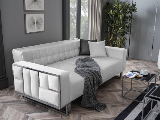 Adjustable Multifunction Couch Sofa Two-seater Couches Design Sofas White