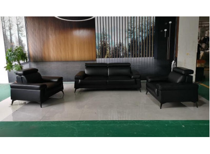 Sofa set 3+1+1 Seater Living landscape Sofa Couch Upholstery Suite Sofas Leather