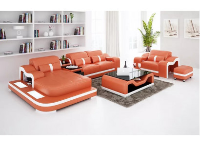 Modern Sofa Corner sofa L-shape Decorative Armchair Coffee table Stool Corner sofa Upholstery