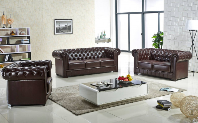 Sofa set 321 Seater Set Sofa Upholstery Couch Leather Relax Living room set