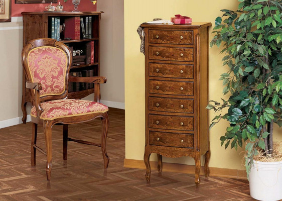 Italian Furniture Tall Cabinet Chest of drawers with drawers Sideboard Chests of drawers Wood new