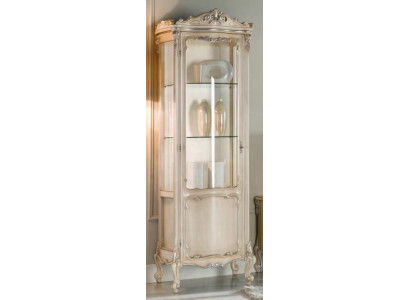 Display case Glass Cabinet White Italian Furniture Display Cabinets Living room Wardrobe