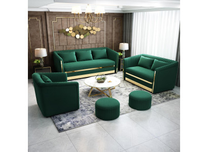 Sofa set Textile Couch Sets Design Modern Sofa 3+1 Seater Sofas