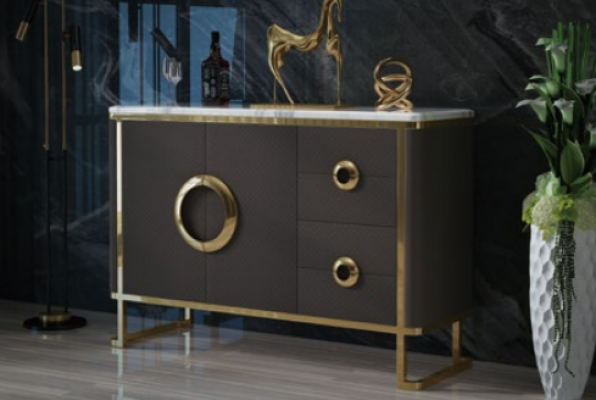 Noble Design Chest of drawers Sideboard Italian Chests of drawers Lowboards Leather