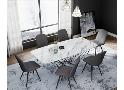 Design Table Dining table Metal Tables Office Conference Dining room Dining area