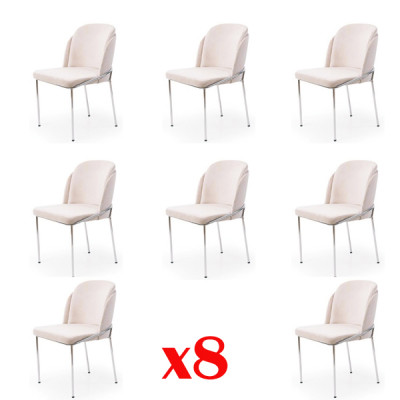 Italian Style Luxury Furniture Chair Set 8X Chairs Dining room Armchair Suite